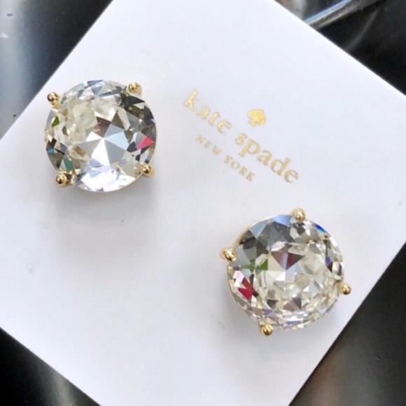 KATE SPADE • Large Dazzling Gumdrop Earrings - Picture 4 of 5